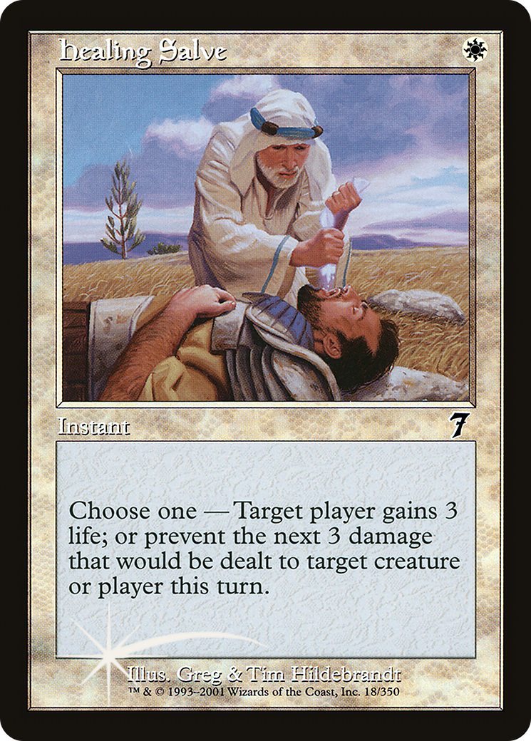 Healing Salve (7ED-18★) - 7th Edition