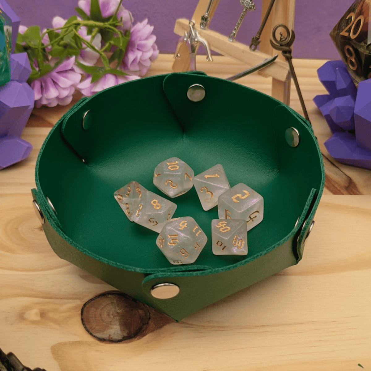 Circular Dice Tray