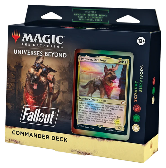 MTG - Universes Beyond: Fallout - Commander Deck - Scrappy Survivors