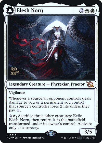 Elesh Norn (PRE-012) - March of the Machine Promos Foil