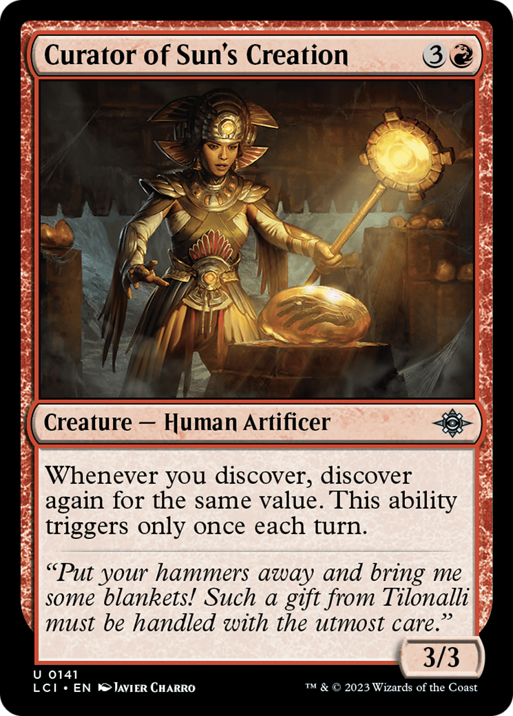 Curator of Sun's Creation (LCI-141) - The Lost Caverns of Ixalan