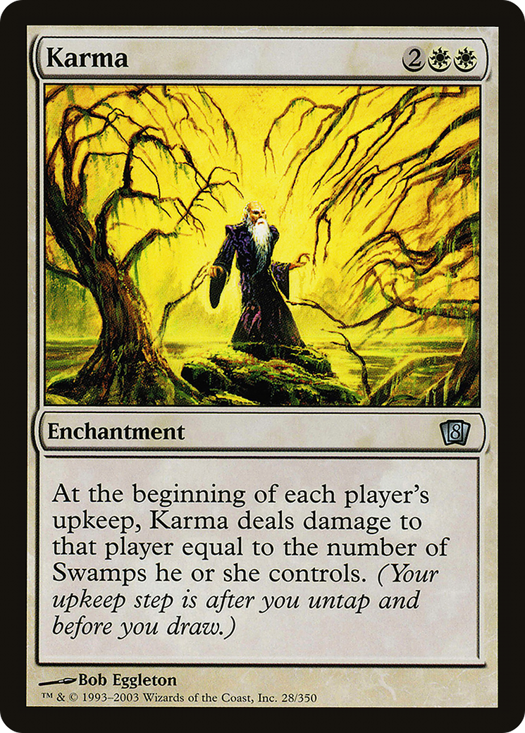 Karma (8ED-28★) - 8th Edition Foil