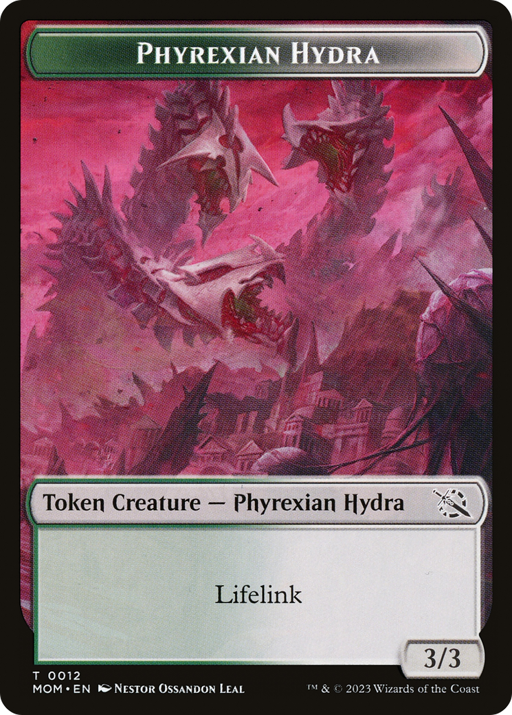 Phyrexian Hydra (TMOM-012) - March of the Machine Tokens Foil