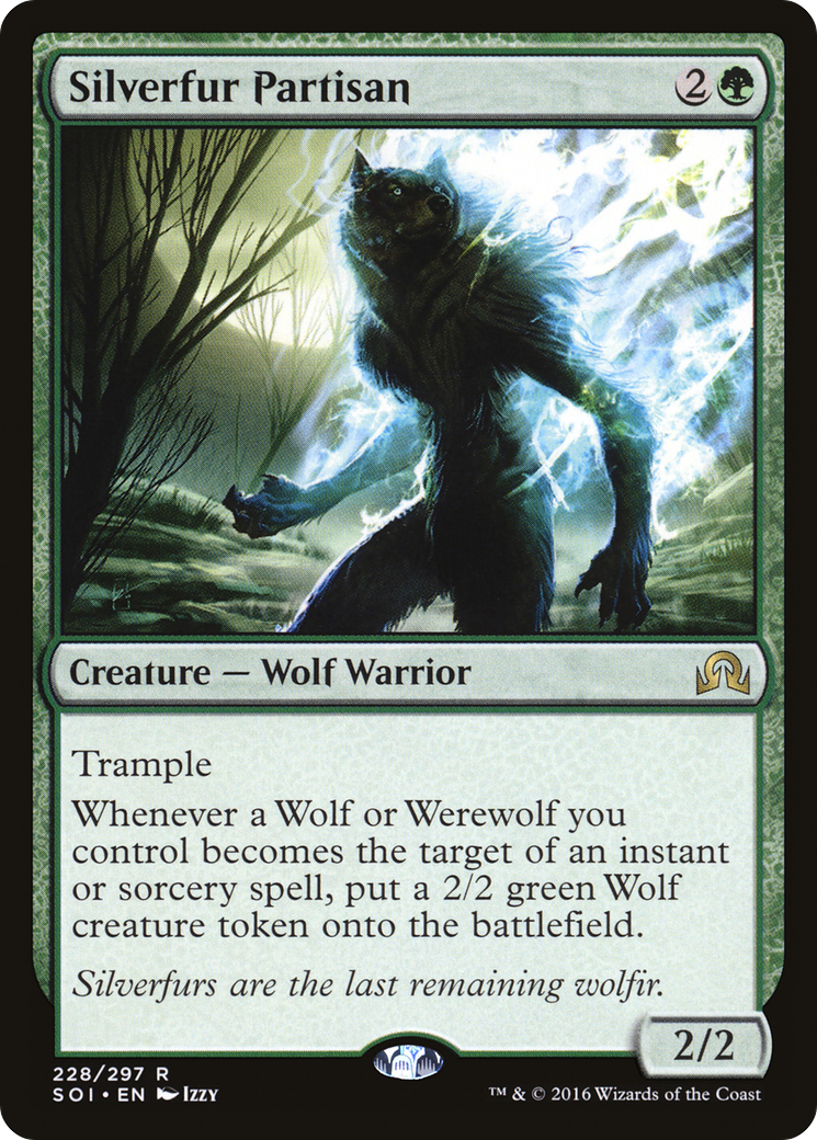 Silverfur Partisan (SOI-228) - Shadows over Innistrad