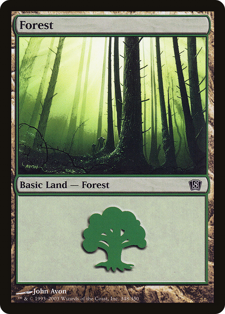 Forest (8ED-348★) - 8th Edition