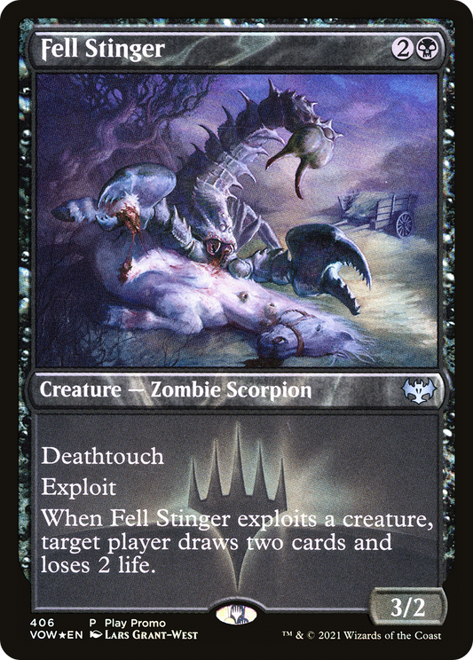 Fell Stinger (PLAY-406) - Innistrad: Crimson Vow Foil