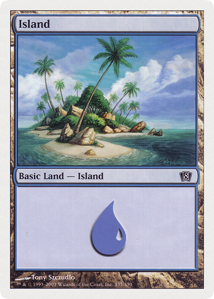 Island (8ED-337) - 8th Edition