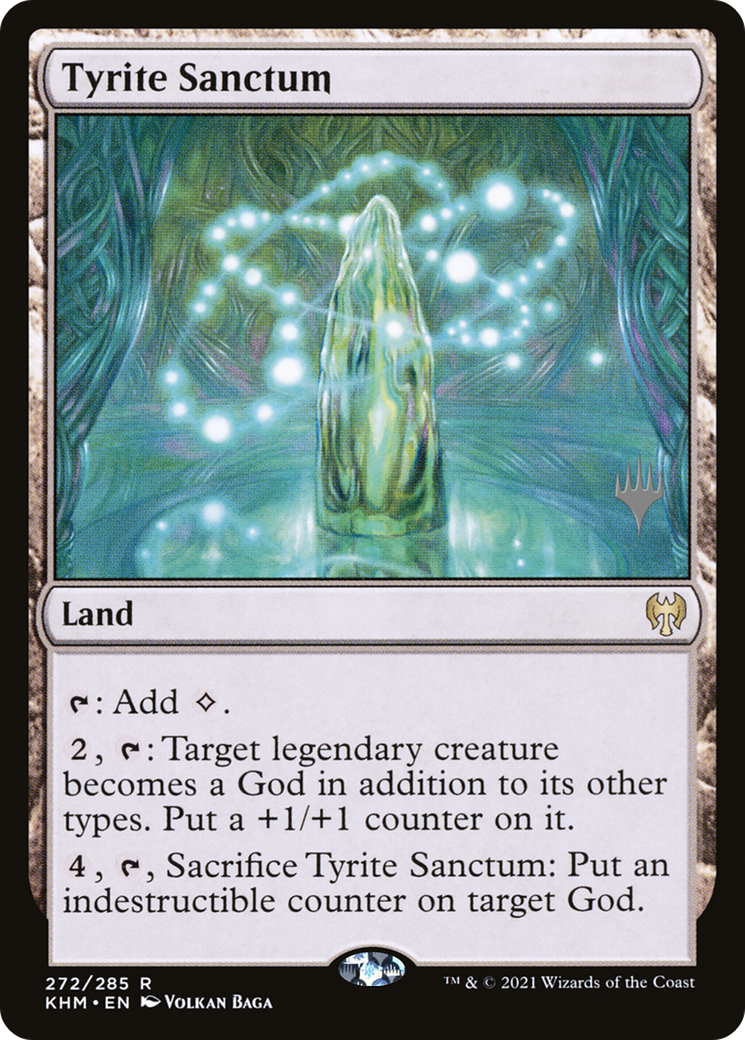 Tyrite Sanctum (PPKHM-272) - Kaldheim Promos Foil