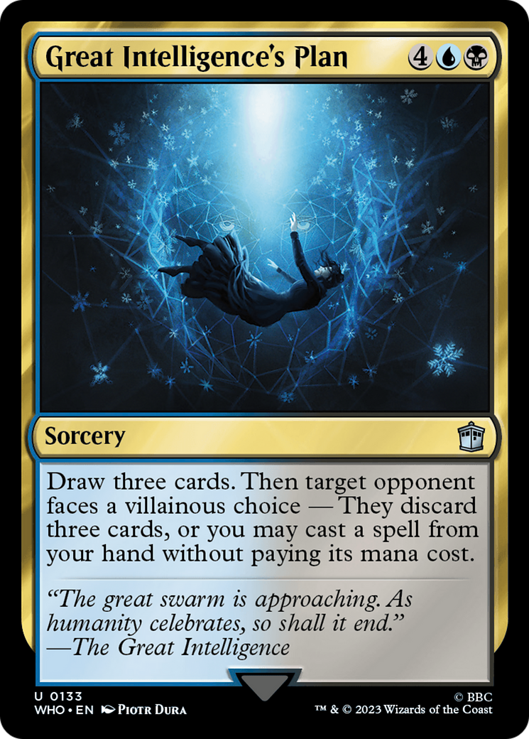 Great Intelligence's Plan (WHO-133) - Doctor Who Foil