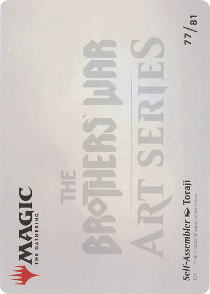 Self-Assembler // Self-Assembler (ABRO-077) - The Brothers' War Art Series (Borderless)