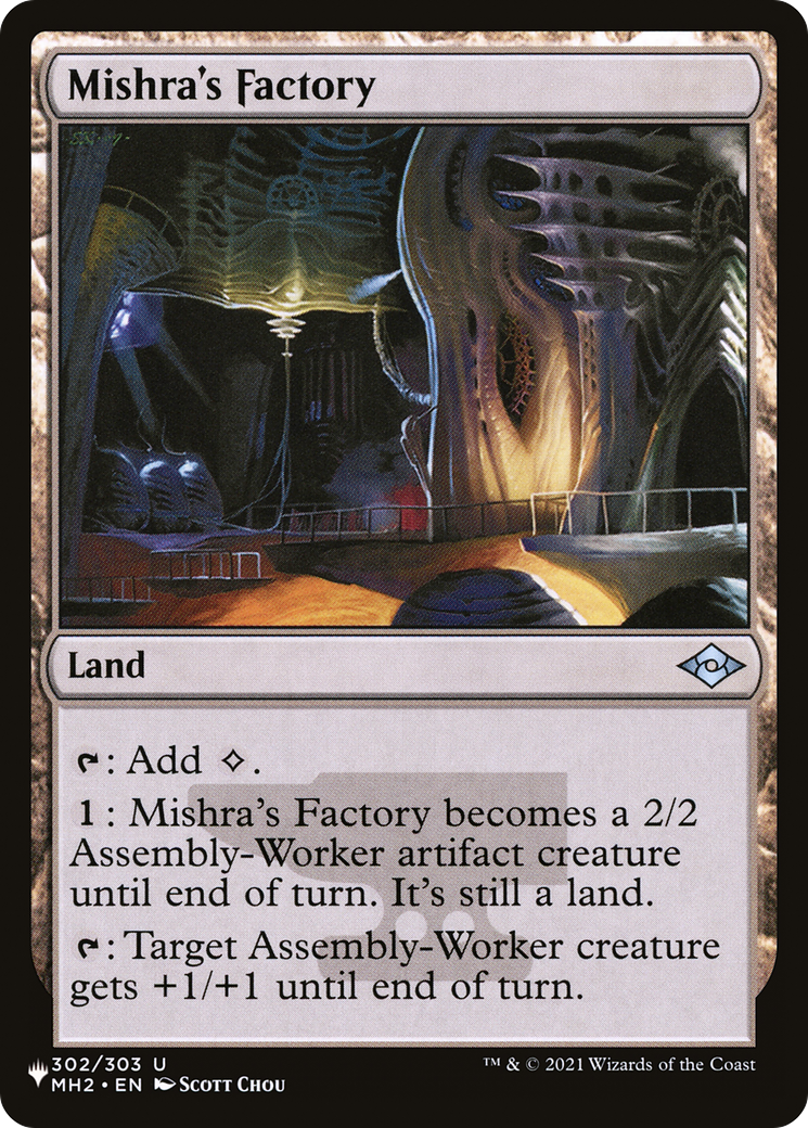 Mishra's Factory (MH2) (LIST-MH2-302) - The List