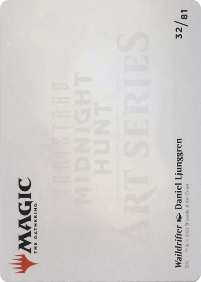 Waildrifter // Waildrifter (AMID-032) - Midnight Hunt Art Series (Borderless) Foil