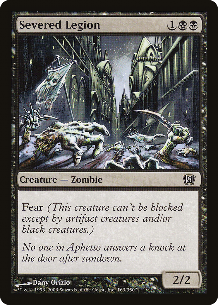 Severed Legion (8ED-163★) - 8th Edition Foil