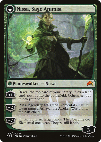 Nissa, Vastwood Seer (LIST-ORI-189) - The List: (originpwdfc)