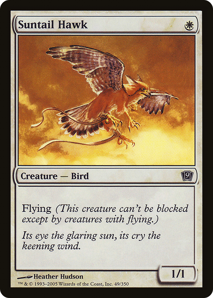 Suntail Hawk (9ED-49★) - 9th Edition Foil