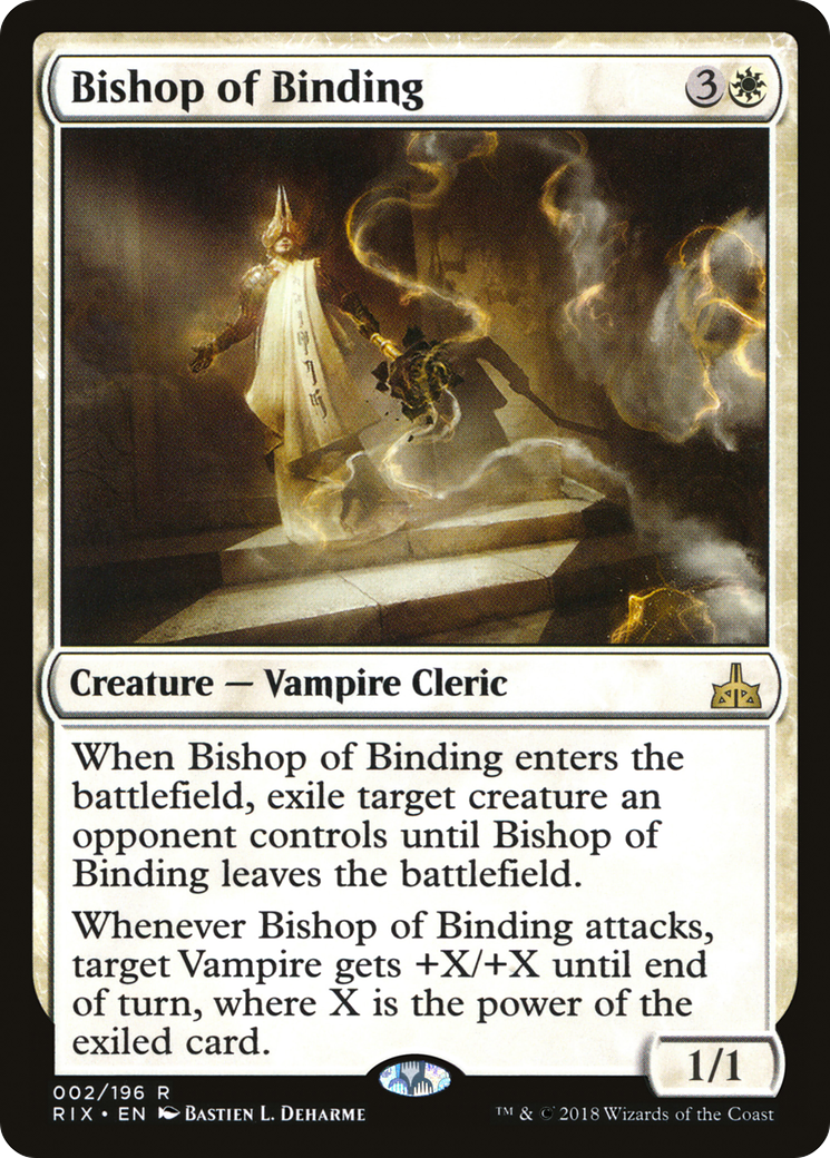 Bishop of Binding (RIX-002) - Rivals of Ixalan