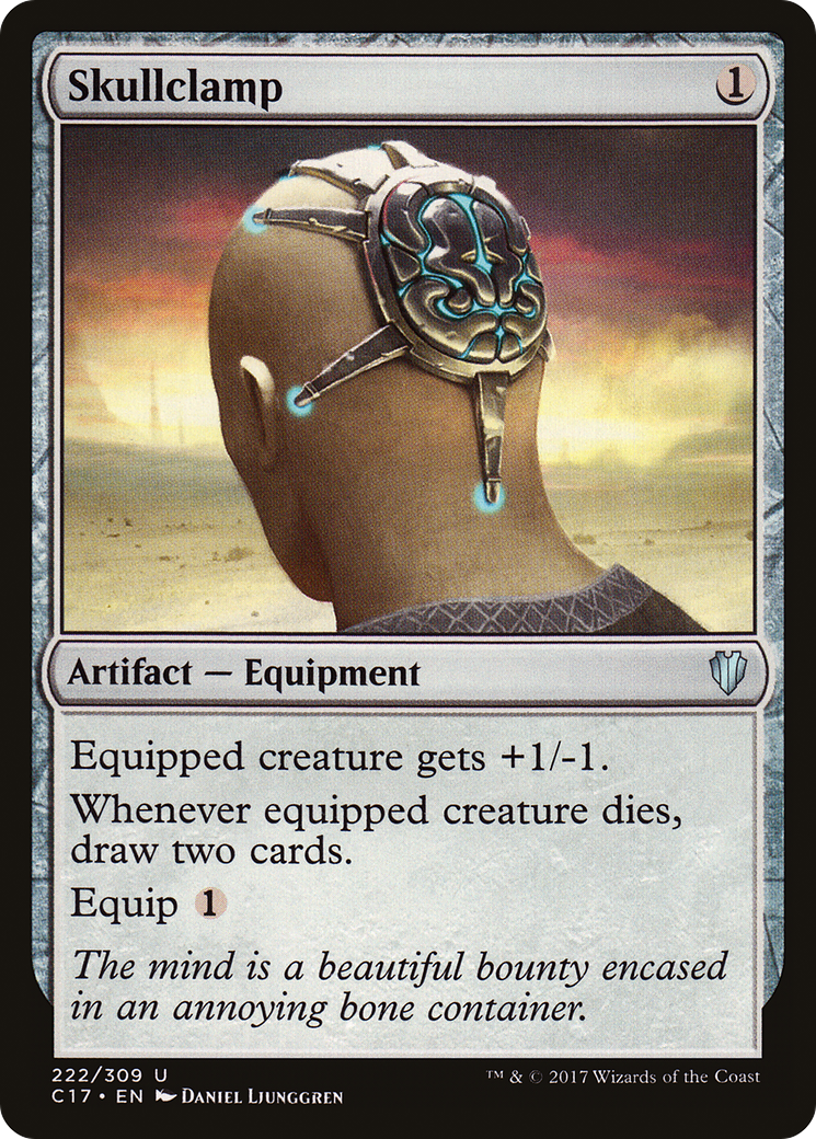 Skullclamp (C17-222) - Commander 2017