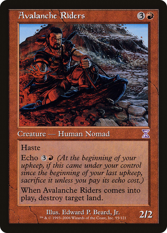 Avalanche Riders (TSB-055) - Time Spiral Timeshifted