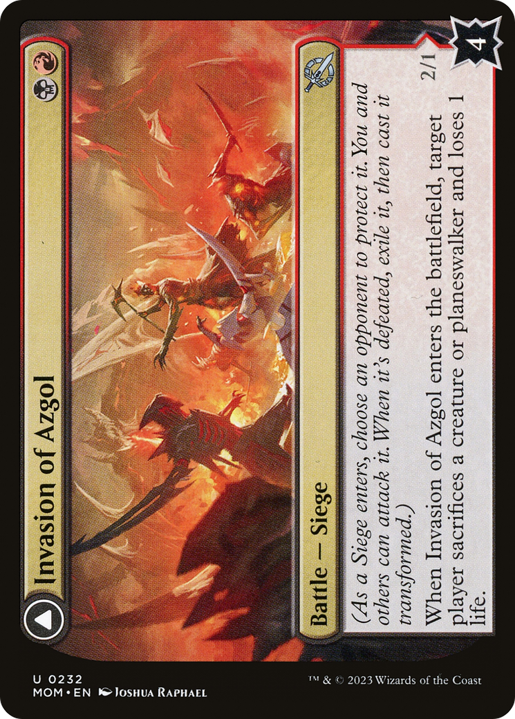 Invasion of Azgol (MOM-232) - March of the Machine