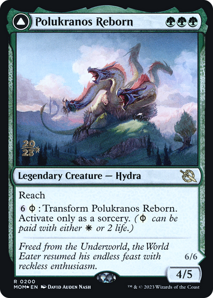 Polukranos Reborn (PRE-200) - March of the Machine Promos Foil