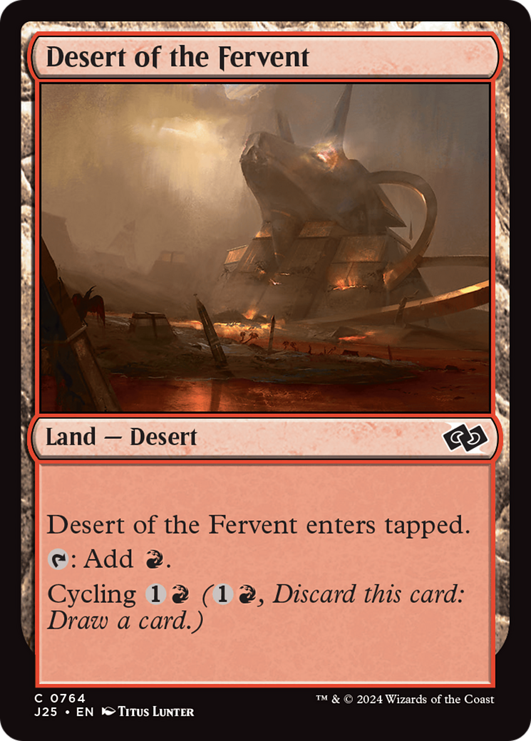 Desert of the Fervent (J25-764) - Foundations Jumpstart