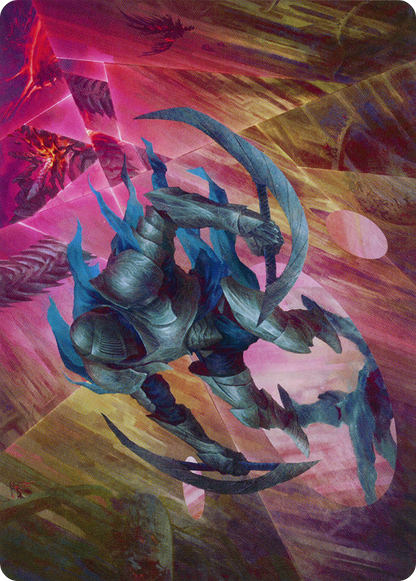 Xerex Strobe-Knight // Xerex Strobe-Knight (AMOM-020) - March of the Machine Art Series (Borderless) Foil