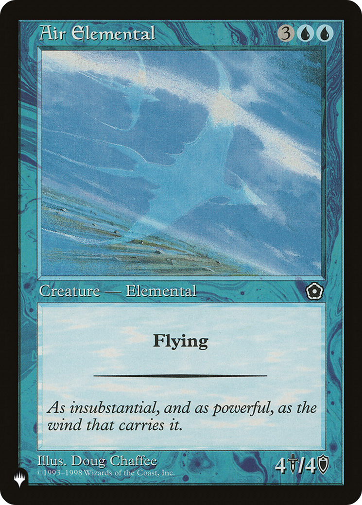 Air Elemental (LIST-) - The List