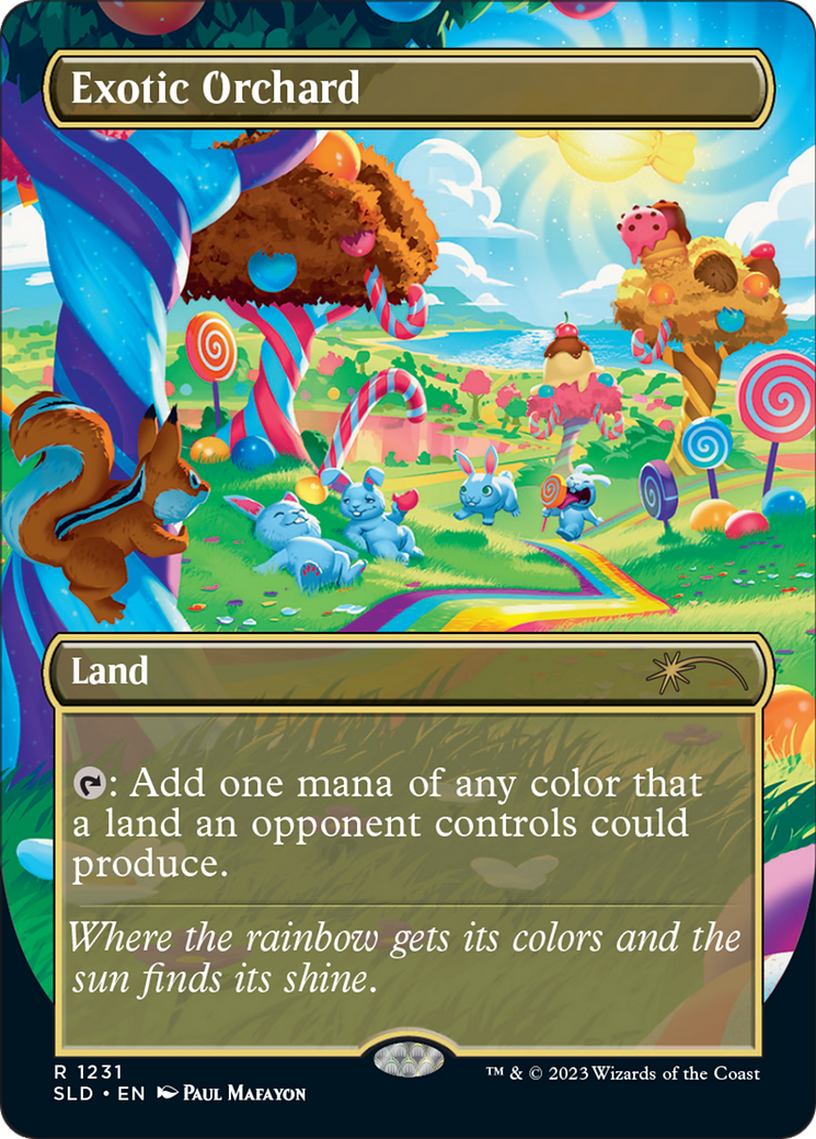Exotic Orchard (SLD-1231) - Secret Lair Drop (Borderless) Foil