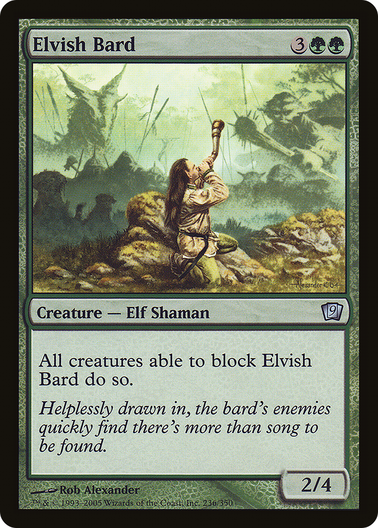 Elvish Bard (9ED-236★) - 9th Edition Foil