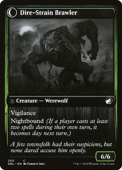 Tireless Hauler (DBL-203) - Innistrad: Double Feature: (Double Faced Transform) Foil