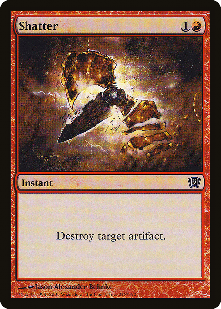 Shatter (9ED-218★) - 9th Edition Foil