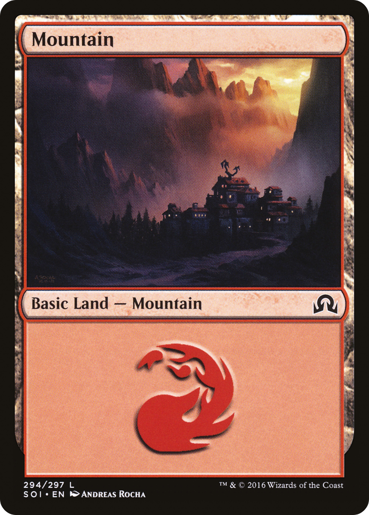 Mountain (294) (SOI-294) - Shadows over Innistrad