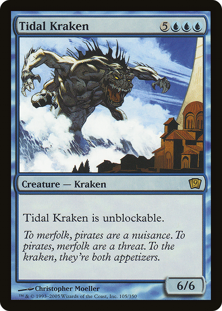 Tidal Kraken (9ED-105★) - 9th Edition