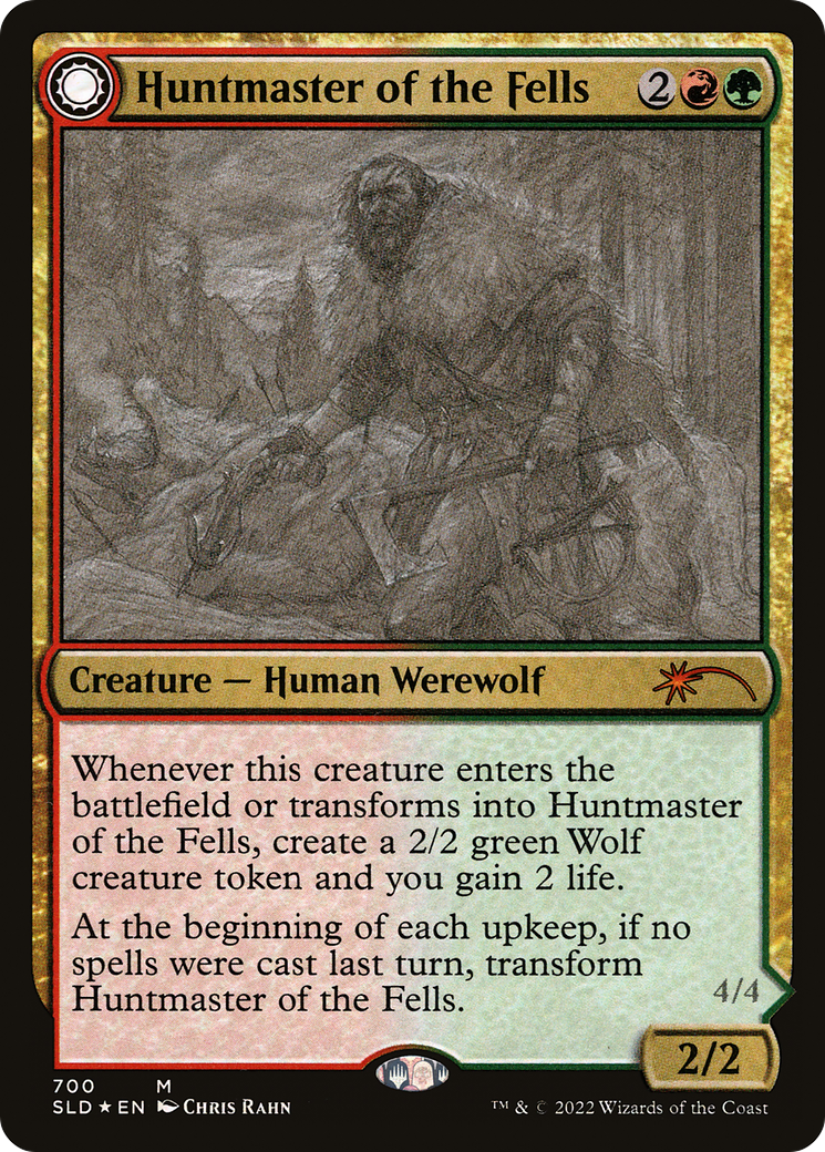 Huntmaster of the Fells (Sketch Showcase) (SLD-700) - Secret Lair Drop