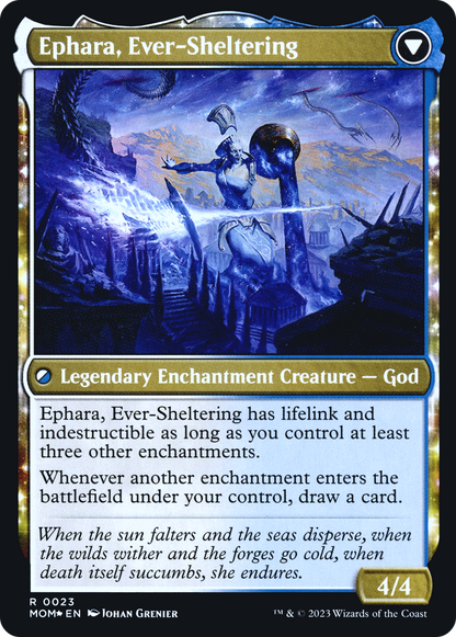 Invasion of Theros (PRE-23S) - March of the Machine Promos: (enchantment) Foil
