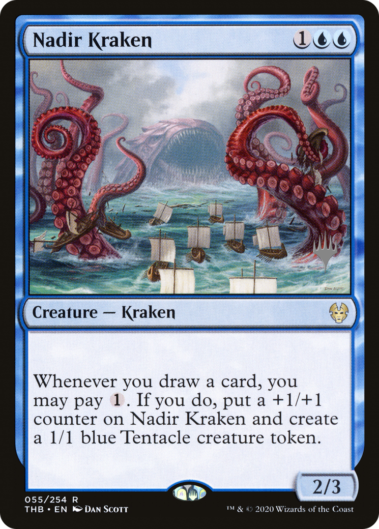 Nadir Kraken (PPTHB-055) - Theros Beyond Death Promos Foil