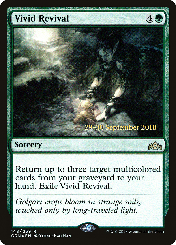 Vivid Revival (PRE-148) - Guilds of Ravnica Promos Foil