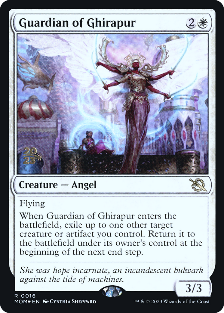 Guardian of Ghirapur (PRE-16S) - March of the Machine Promos Foil