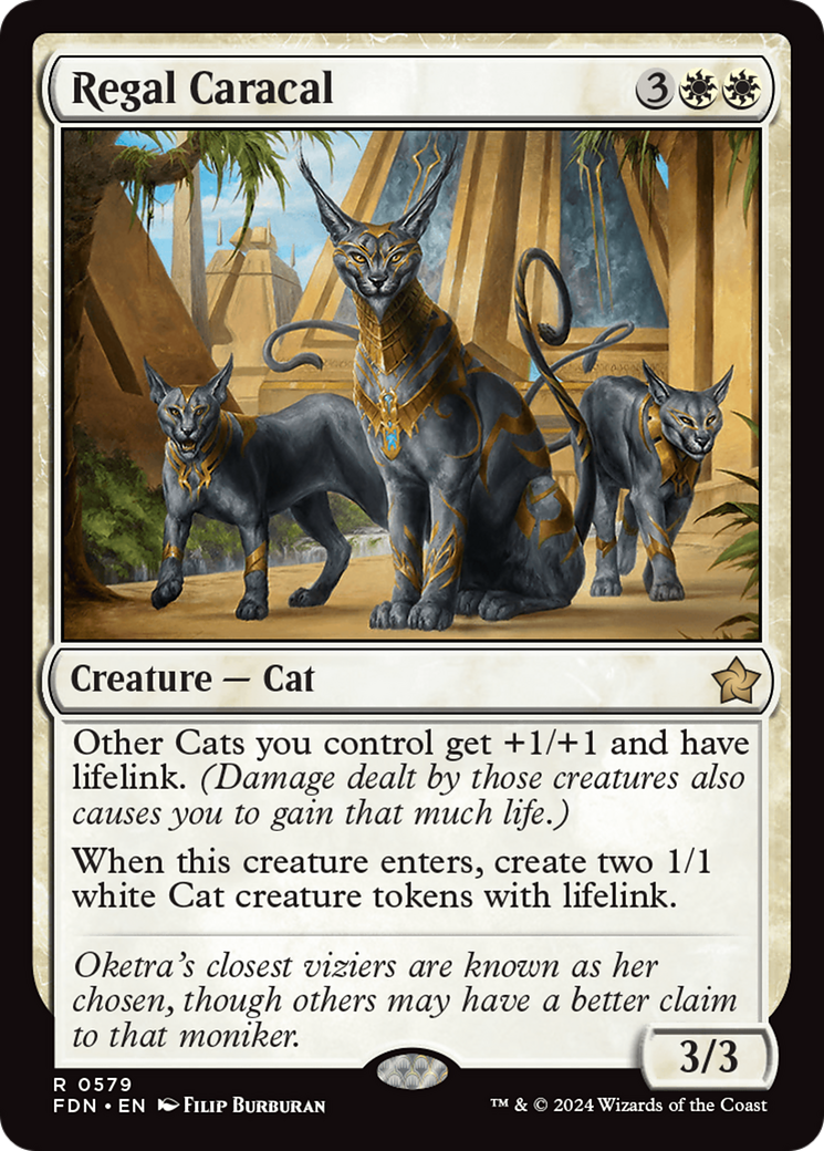 Regal Caracal (FDN-579) - Foundations