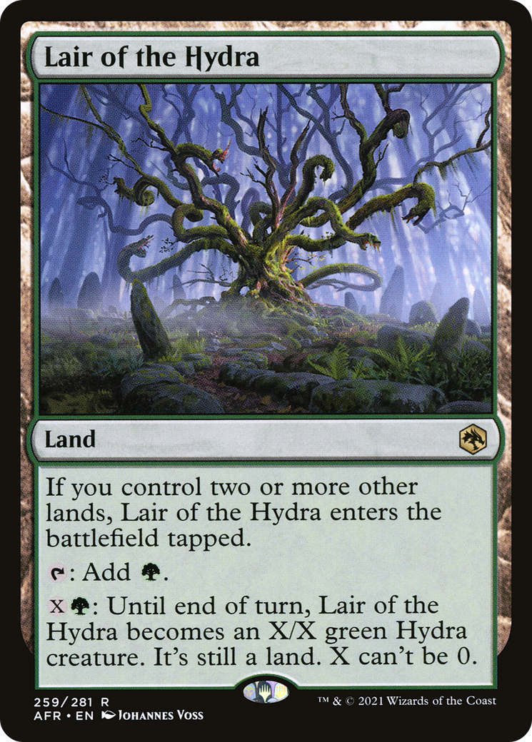 Lair of the Hydra (AFR-259) - Adventures in the Forgotten Realms Foil
