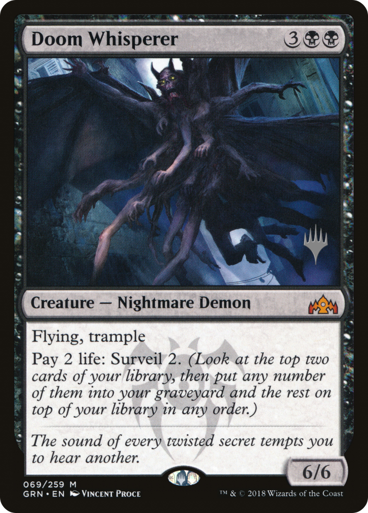 Doom Whisperer (PPM20-069) - Guilds of Ravnica Promos