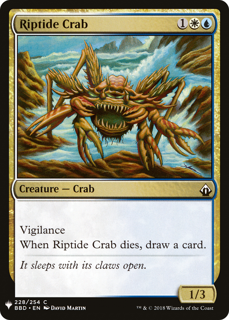Riptide Crab (LIST-228) - The List