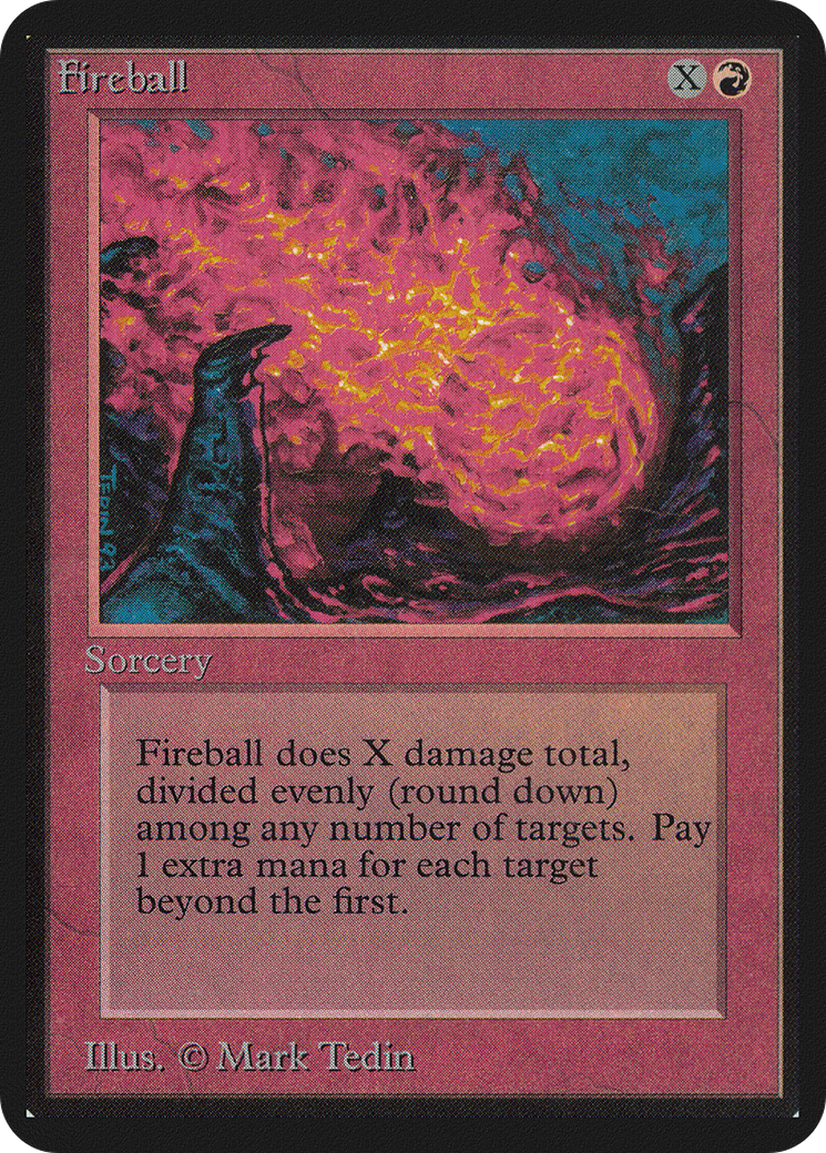 Fireball (LEA-) - Limited Edition Alpha