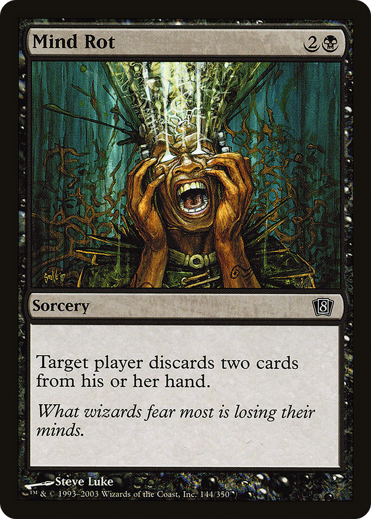 Mind Rot (8ED-144★) - 8th Edition Foil