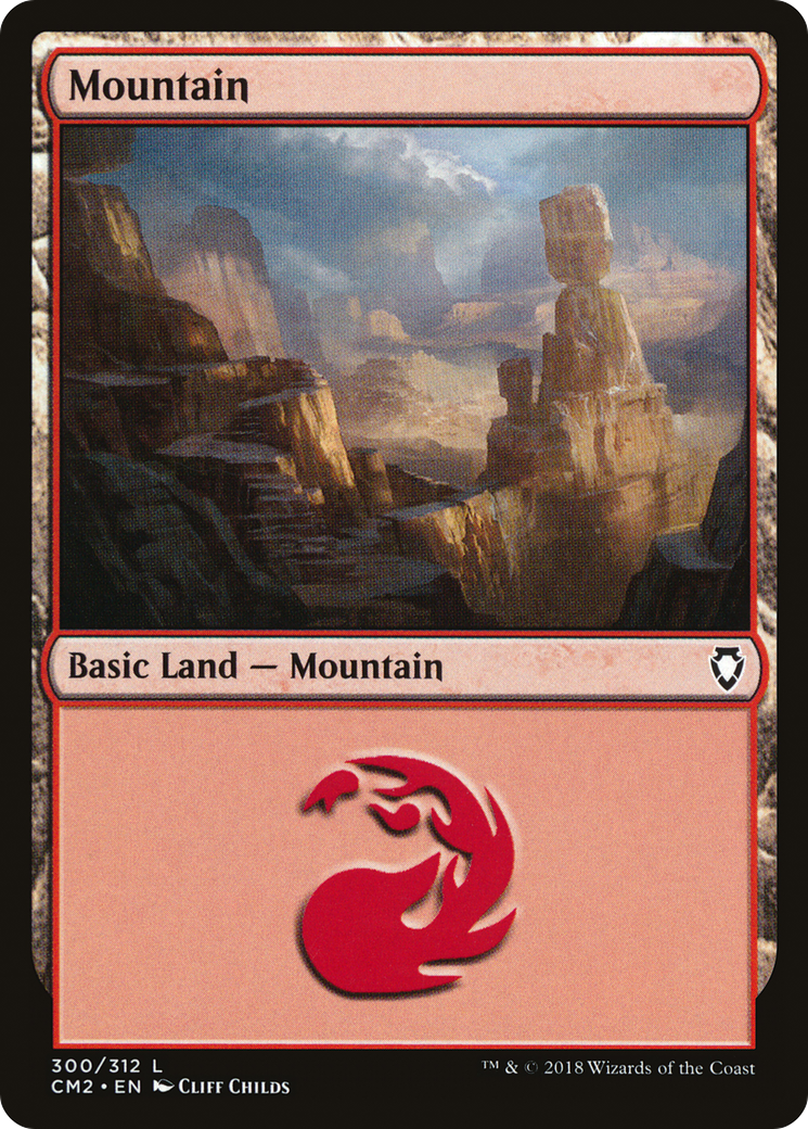 Mountain (300) (CM2-300) - Commander Anthology Volume II