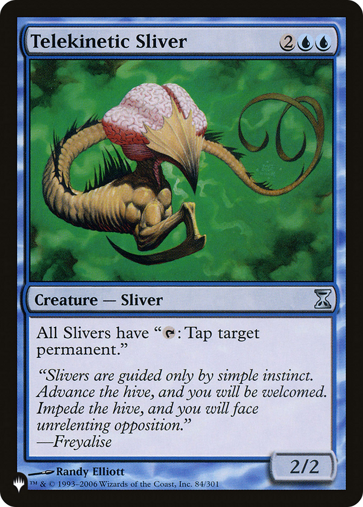 Telekinetic Sliver (LIST-84/301) - The List