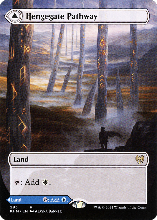 Hengegate Pathway (Borderless) (KHM-293) - Kaldheim: (Showcase)