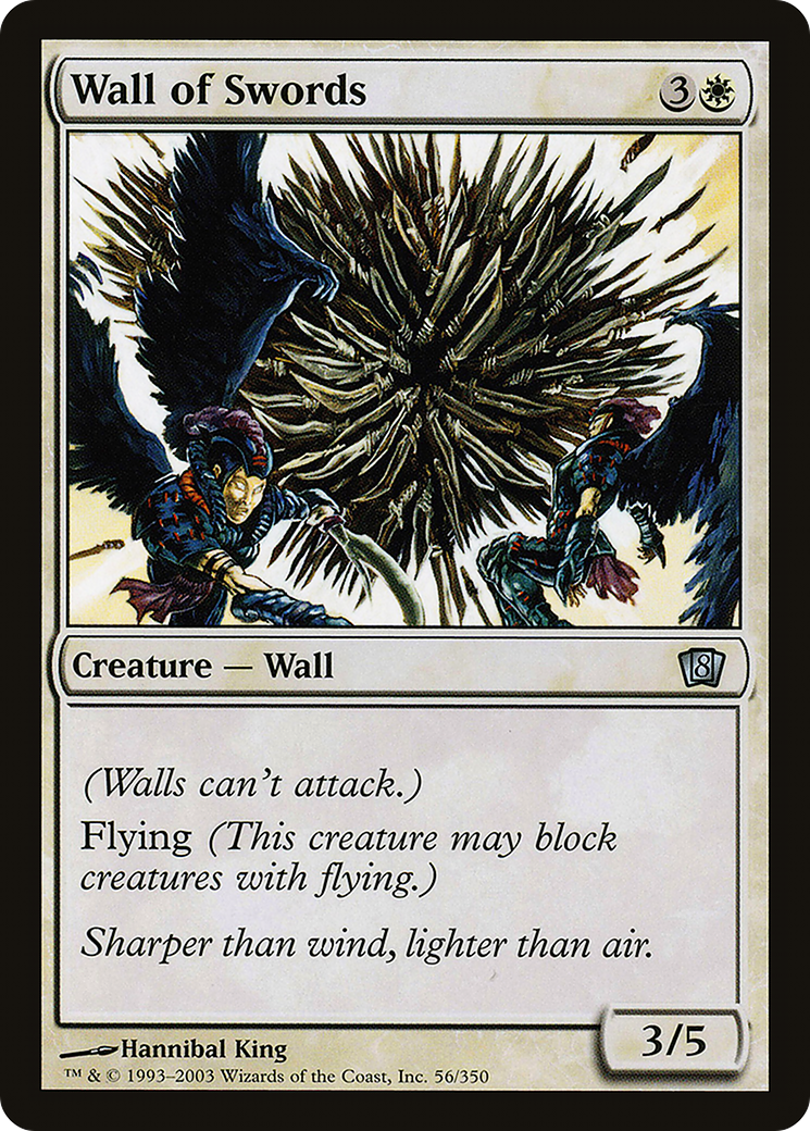 Wall of Swords (8ED-56★) - 8th Edition