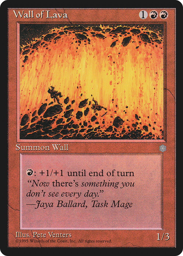 Wall of Lava (ICE-) - Ice Age