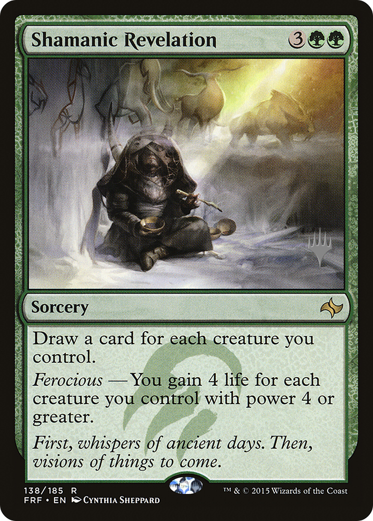Shamanic Revelation (PPM21-138) - Fate Reforged Promos